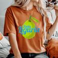 Liguria Retro Olive Italy Vintage Souvenir Women's Oversized Comfort T-Shirt Yam