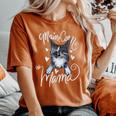 Maine Coon Mama Cute Dilute Calico Women's Oversized Comfort T-Shirt Yam