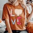 Medical Plaster Patch Wound Care Nurse Valentine's Day Women's Oversized Comfort T-Shirt Yam