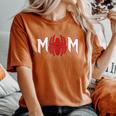 Mom Of The Birthday Boy Costume Spider Web Birthday Party Women's Oversized Comfort T-Shirt Yam