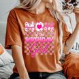 Mom And Dad Of The Birthday Girl Doll Family Party Decor Women's Oversized Comfort T-Shirt Yam