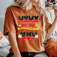 Mom And Dad Mama Birthday Boy Mouse Family Matching Women's Oversized Comfort T-Shirt Yam