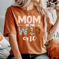 Mom And Dad Of The Wild One Birthday Girl Family Party Decor Women's Oversized Comfort T-Shirt Yam