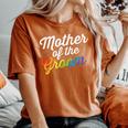 Mother Of The Groom Gay Lesbian Wedding Lgbt Same Sex Women's Oversized Comfort T-Shirt Yam