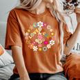 Peace Sign Love 60 S 70 S Hippie Outfits For Women Women's Oversized Comfort T-Shirt Yam