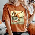 Pinup Girl Wings Vintage Poster Ww2 Women's Oversized Comfort T-Shirt Yam