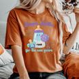 Poppin Bottles For New Years Labor And Delivery Nurse Women's Oversized Comfort T-Shirt Yam