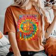 Praise The Lord Christian Faith Tie Dye Cute Christianity Women's Oversized Comfort T-Shirt Yam