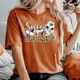 Soccer Mama Mom Mother Mother's Day Cheering Boy Sport Women's Oversized Comfort T-Shirt Yam