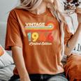 Vintage 1944 Birthday Limited Edition Born In 1944 Women's Oversized Comfort T-Shirt Yam