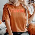 Vintage Florida Florida Retro Orange Women's Oversized Comfort T-Shirt Yam