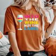 Into The Wine Not The Label Pansexual Lgbtq Pride Vintage Women's Oversized Comfort T-Shirt Yam