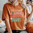 Yes I Know I Look Like My Mom Daughter My Mom Toddler Women's Oversized Comfort T-Shirt Yam