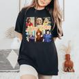 80'S 90'S Mom Vibes Mom Life Mother's Day Vintage Mama Women's Oversized Comfort T-Shirt Black