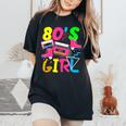 80'S Girl Music Eighties Fashion Lovers Nostalgic Women's Oversized Comfort T-Shirt Black