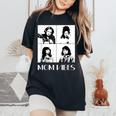 90’S Mom Vibes Vintage Mom Life Mother's Day Women's Oversized Comfort T-Shirt Black