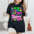 90S Rave Ideas For & Party Outfit 90S Festival Costume Women's Oversized Comfort T-Shirt Black