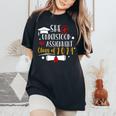 Class Of 2024 Graduation She Understood Assignment Kid Women's Oversized Comfort T-Shirt Black