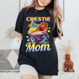 Crested Gecko Reptile Crestie Mom Women's Oversized Comfort T-Shirt Black