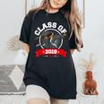 Dabbing Graduation Class Of 2019 Black Women's Oversized Comfort T-Shirt Black