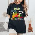 Dad Of The Birthday Girl Family Fruit Birthday Hey Bear Women's Oversized Comfort T-Shirt Black