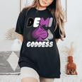 Demi Goddess Proud Demisexual Woman Demisexuality Pride Women's Oversized Comfort T-Shirt Black