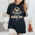 This Is My Derby Suit Derby 2024 Horse Racing Women's Oversized Comfort T-Shirt Black