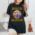 Disco Queen 70S 80S Retro Vintage Costume Disco Women's Oversized Comfort T-Shirt Black