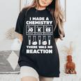 Chemistry Science Teacher Chemist Women Women's Oversized Comfort T-Shirt Black