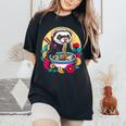 Ferret Lover Weasel Mammal Wildlife Animal Women's Oversized Comfort T-Shirt Black