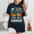 Goodbye 2Nd Grade Graduation To 3Th Grade Hello Summer Women's Oversized Comfort T-Shirt Black