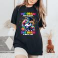 Graduation 1St Grade Was A Blast Unicorn Girls Grad Magical Women's Oversized Comfort T-Shirt Black