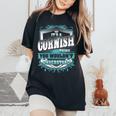 It's A Cornish Thing You Wouldn't Understand Name Vintage Women's Oversized Comfort T-Shirt Black