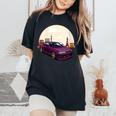 Jdm Skyline R33 Car Tuning Japan Tokio Drift Women's Oversized Comfort T-Shirt Black