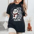 Just A Girl Who Loves Ghost Hunting Ghost Hunter Women Women's Oversized Comfort T-Shirt Black