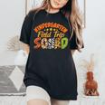 Kindergarten Zoo Field Trip Squad Teacher Students Boys Girl Women's Oversized Comfort T-Shirt Black