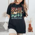 The Last Chapter Is The Most Important Hospice Nurse Women's Oversized Comfort T-Shirt Black