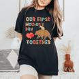 Matching Mother's Day Outfit Our First Together Women's Oversized Comfort T-Shirt Black
