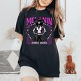 Melanin Rodeo Queen African American Black Cowgirl Western Women's Oversized Comfort T-Shirt Black