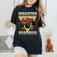 Monster Truck Grandma Monster Truck Are My Jam Truck Lovers Women's Oversized Comfort T-Shirt Black