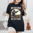 Not Hard To Break Easy To Miss Skeet Women's Oversized Comfort T-Shirt Black