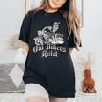 Old Bikers Rule Bikers For Or Women Women's Oversized Comfort T-Shirt Black