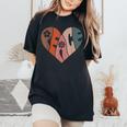 Peace Sign Love 60S 70S Costume Groovy Flower Hippie Party Women's Oversized Comfort T-Shirt Black