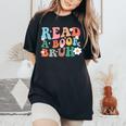 Read A Book Bruh English Teacher Reading Literature Women's Oversized Comfort T-Shirt Black
