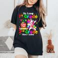 So Long 1St Grade Look Out 2Nd Grade Here I Come Unicorn Kid Women's Oversized Comfort T-Shirt Black