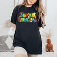 Super Principal Retro Colorful For Women Women's Oversized Comfort T-Shirt Black