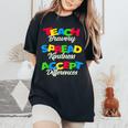 Teach Bravery Spread Kindness Accept Differences Women's Oversized Comfort T-Shirt Black