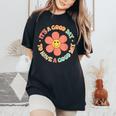 Teacher For It's A Good Day To Have A Good Day Women's Oversized Comfort T-Shirt Black