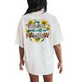 My Favorite People Call Me Mawmaw Mother's Day Women's Oversized Comfort T-Shirt Back Print Ivory