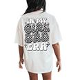 In My Girl Era Dad Father's Day Daughter Dad Women's Oversized Comfort T-Shirt Back Print Ivory
